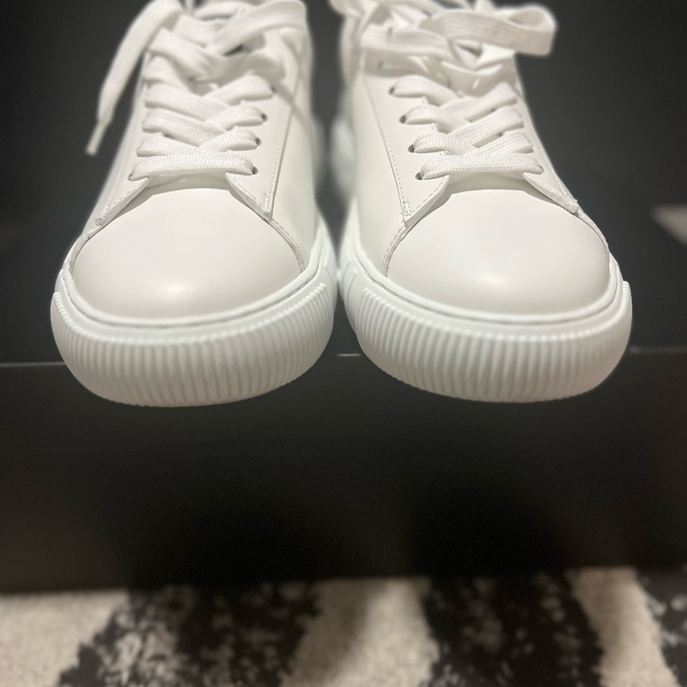 Versace Greca Logo Patch Sneakers - image 4